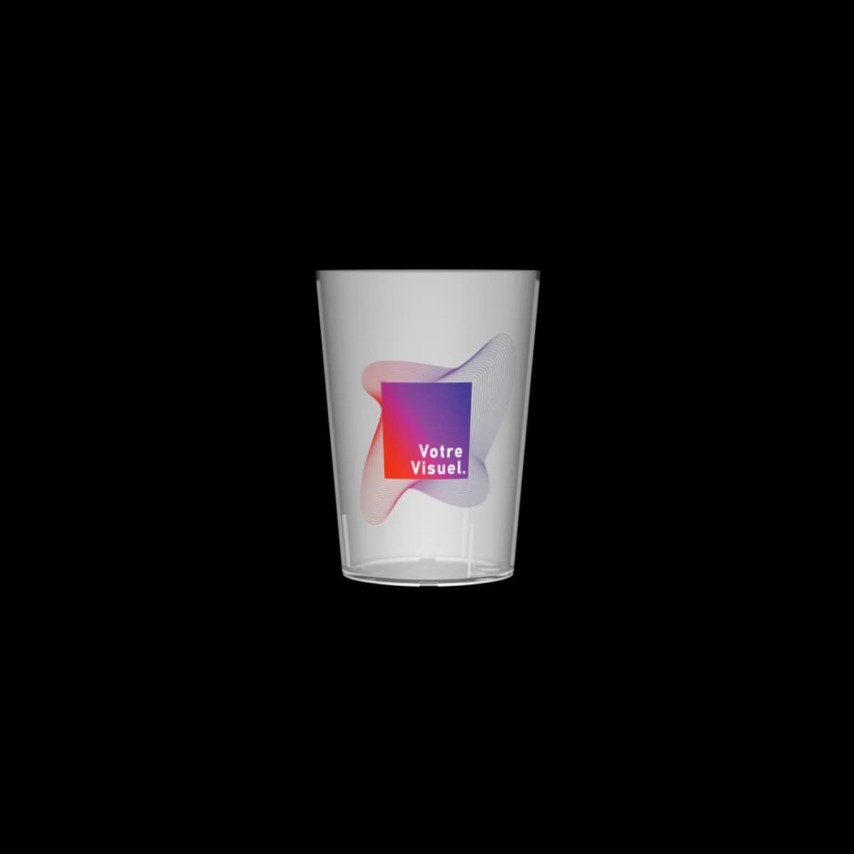 Gobelet café 12cl personnalisé réutilisable ecocup — vue 4