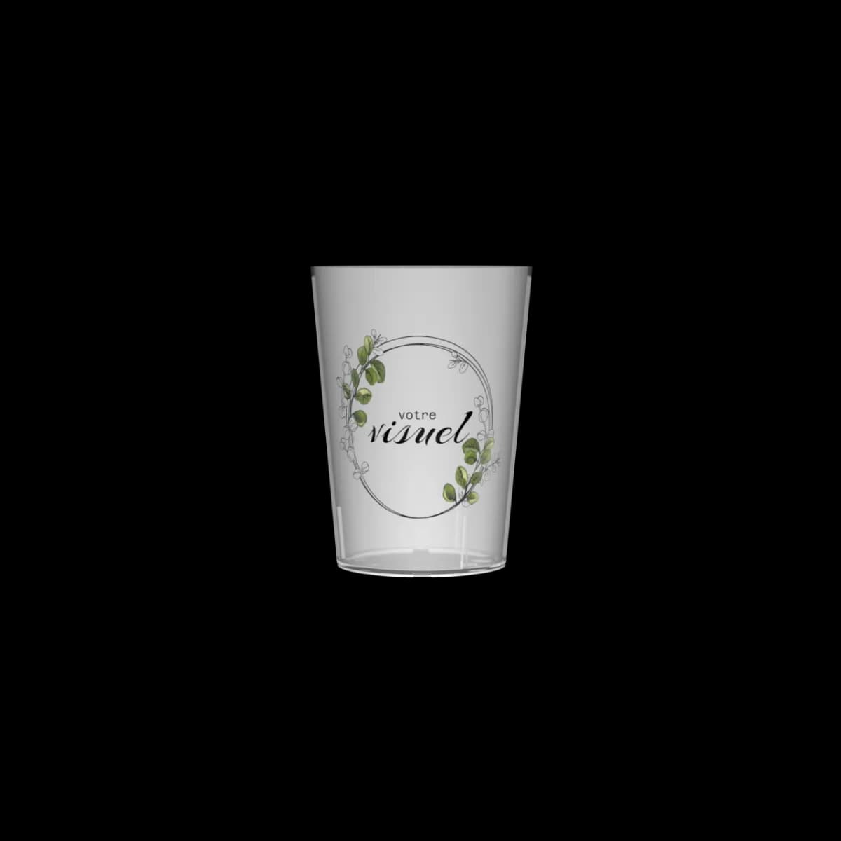 Gobelet café 12cl personnalisé réutilisable ecocup — vue 3