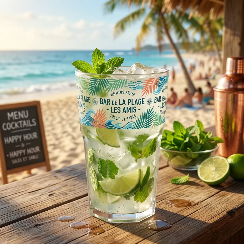 Verre mojito personnalisé éco Triton — vue 4